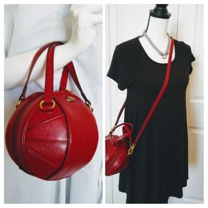 GUCCI Red Mini Tifosa Ball Bag - Authentic NWT